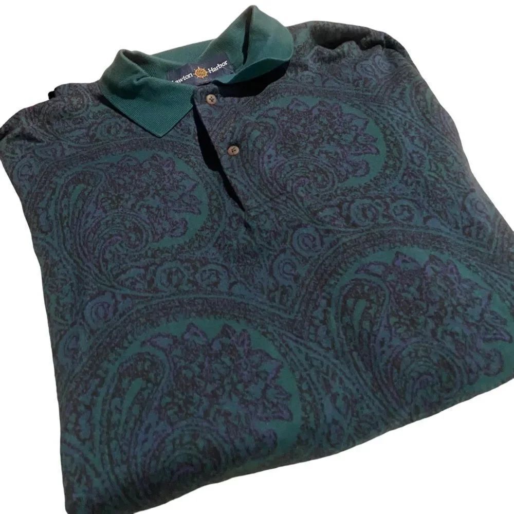 Lawton Harbor  long sleeved  collared shirt size large new with tags
